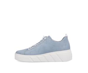 Rieker Damenschuhe Sportliche Schnürer azur azur - Gr. - 41