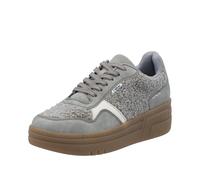 Rieker Damenschuhe Sportliche Schnürer grigio/grey/offwhite grey/offwhite - Gr. - 43