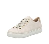 Rieker Damenschuhe Sportliche Schnürer ivory/lightgold ivory/lightgold - Gr. - 38