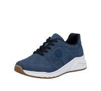 Rieker Damen Low-Top Sneaker M4903, Frauen Halbschuhe, lose Einlage,Turnschuhe,Laufschuhe,straßenschuhe,Strassenschuhe,blau (14),39 EU / 6 UK