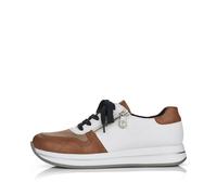 FSK Damen Halbschuhe - Farbe - leinen/leinen/weiss - Größe - 38