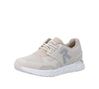 Rieker Damen Schnürhalbschuh in beige - Gr. 41
