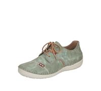 Rieker Damenschuhe Sportliche Schnürer mint/beige mint/beige - Gr. - 40