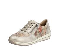 Rieker Damenschuhe Sportliche Schnürer muschel/beige-multi muschel/beige-multi - Gr. - 41