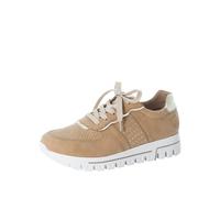 Rieker Damenschuhe Sportliche Schnürer nude/gold gold - Gr. - 42