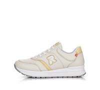 Rieker Damenschuhe Sportliche Schnürer offwhite/offwhite/weizen/weiss offwhite/weizen/weiss - Gr. - 38