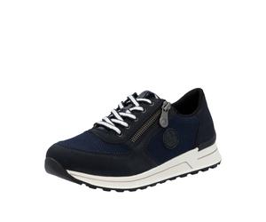 Rieker Damenschuhe Sportliche Schnürer pazifik/marine/marine pazifik/marine/marine - Gr. - 43