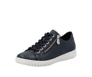 Rieker Damenschuhe Sportliche Schnürer pazifik/pazifik - Gr. - 37