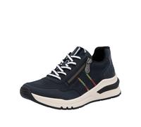 Rieker Damenschuhe Sportliche Schnürer pazifik/pazifik/marine pazifik/pazifik/marine - Gr. - 41