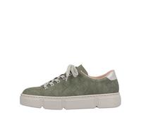 Rieker Damenschuhe Sportliche Schnürer schilf/fog-silver fog-silver - Gr. - 42