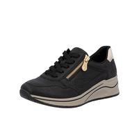 FSK Damen Halbschuhe schwarz/ginger-gold - Gr. - 41