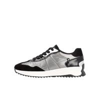 Rieker Damenschuhe Sportliche Schnürer schwarz/grau/black/silver/schwarz/schwar schwarz/grau/black - Gr. - 40