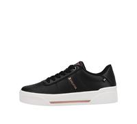 Rieker Damenschuhe Sportliche Schnürer schwarz/schwarz schwarz - Gr. - 42