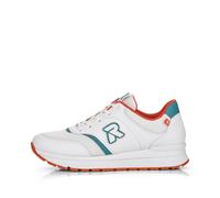 Rieker Damenschuhe Sportliche Schnürer sportweiss/sportweiss/darkcyan/weiss sportweiss/darkcyan/weiss - Gr. - 36