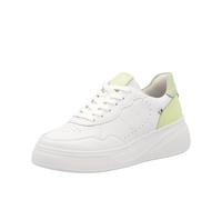 Rieker Damenschuhe Sportliche Schnürer weiss/lime/lightmint/weiss weiss/lime/lightmint - Gr. - 40