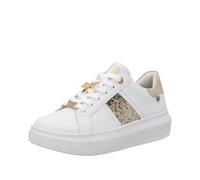 Rieker Damenschuhe Sportliche Schnürer weiss/muschel/gold-silber weiss/muschel/gold-silber - Gr. - 42