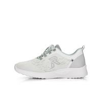 Rieker Damenschuhe Sportliche Schnürer weiss-palecyan/bianco/quarz/mint weiss-palecyan/bianco/mint - Gr. - 38