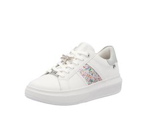 Rieker Damenschuhe Sportliche Schnürer weiss/perlmutt/silber-multi weiss/perlmutt/silber-multi - Gr. - 37