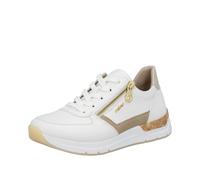 Rieker Damenschuhe Sportliche Schnürer weiss/porzellan/muschel weiss/porzellan/muschel - Gr. - 41