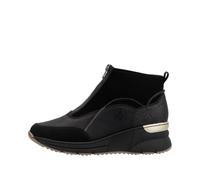 Rieker Damenschuhe Stiefeletten Reißverschluss Schwarz Freizeit, Schuhgröße:37 EU