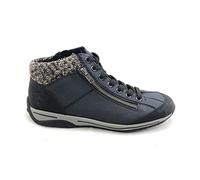 Rieker Schnür-Stiefeletten blau schwarz/pazifik Mombasa/New 36 blau