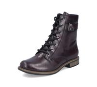 HWK Damen Stiefel schwarz-rot - Gr. - 42