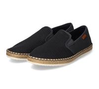Rieker Espadrilles - Gr. 44 - Blau - Textil & Synthetik