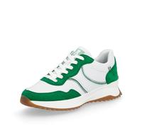 Rieker Damen Halbschuhe FSK – Applegreen/Weiß/Smaragd – Größe 42