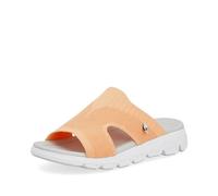 Rieker Evolution Damen Pantoletten V8451, Frauen Slipper,Slip-ons,Backless Slipper,Gartenschuhe,Sommerschuhe,sommerclogs,orange (38),37 EU / 4 UK