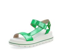 Rieker Evolution Damen Plateausandalen W1651, Frauen Sandalen,Strandschuhe,Plateausandaletten,Dicke Sohle,bequem,Sommerschuhe,grün (52),39 EU / 6 UK