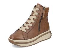 Rieker Evolution Damen Schnürstiefeletten W0962, Frauen Stiefeletten,lose Einlage,Boots,Stiefel,Bootee,Booties,halbstiefel,braun (24),37 EU / 4 UK