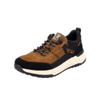 Rieker Herren-TEX-Schnürhalbschuh Schwarz-Braun braun41