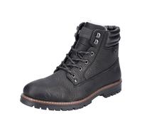 Rieker F3600 Herren Schnürboots, schwarz, 46 EU