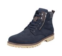 Rieker Herren Schnürstiefel F3610-14 blau Gr. 42