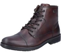 Rieker F4546-00 Schnürstiefel Glattleder Herren in schwarz