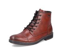 Schnürstiefelette RIEKER "Rieker Stiefelette Glattleder", Herren, Gr. 44, braun, Glattleder, casual, Schuhe (34520220-44) braun