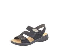 Damen Rieker Komfort Sandalen schwarz 39