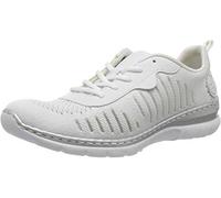 Rieker Frühjahr/Sommer, Damen Sneaker, Weiß (Hartweiss/Weiss 81), 39 EU (6 UK)