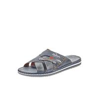 Rieker Frühjahr/Sommer, Herren Pantoletten, Blau (Ozean/Denim 14), 40 EU (6.5 UK)
