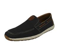 Rieker Frühjahr/Sommer, Herren Slipper, Blau (Pazifik/Amaretto 15), 44 EU (9.5 UK)