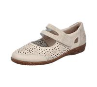 Rieker FSK Damen Halbschuhe für Damen, beige, Größe 39 EU