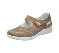 Rieker Halbschuhe 48996 Damen Beige Größe 41