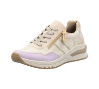Rieker Damen M6601 Sneaker Low, Beige, 43 EU