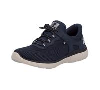 Rieker Damenslipper M5076-14 marino/pazifik/navy/negro Größe 37