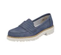Rieker Damen Slipper taubenblau, Größe 39 taubenblau 39