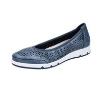 Rieker Damen L3065 Ballerina, Blau, 39 EU