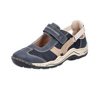 Rieker Damenschuhe Slipper / Trotteur pazifik/navy/shell navy/shell - Gr. - 42