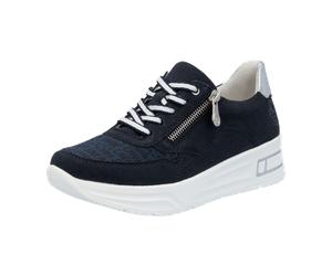Rieker FSK Damen Halbschuhe für Damen, blau, Größe 42 EU