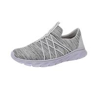 Rieker FSK Damen Halbschuhe weiss-rauch/weiss 36