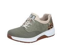 Rieker Damen 53160 Slipper Grün 39